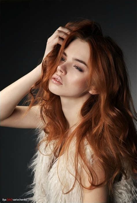 Darya Lebedeva Gorgeous Hair Color Gorgeous Redhead Red Hair Woman