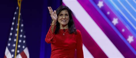 Poll Shows Republican Candidate Nikki Haley On Brink Of Toppling