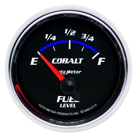 auto meter  cobalt series   fuel level gauge