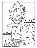 Gogeta Coloring Dragon Ball Drawing Broly Draw Super Pages Too Tutorial Template sketch template
