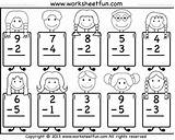 Subtraction Worksheets Math Addition Grade Kids Digit Kindergarten Printable Adding Facts Beginner Worksheet Worksheetfun Fourth Mental Sum Under Doubles sketch template