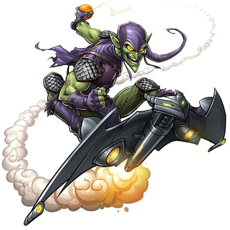 and here s green goblin lots of fun doing these marvel marvel