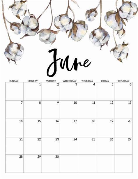 printable calendar cute print calendar  printable calendar monthly calendar printable