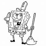 Spongebob Squarepants Coloring Pages sketch template