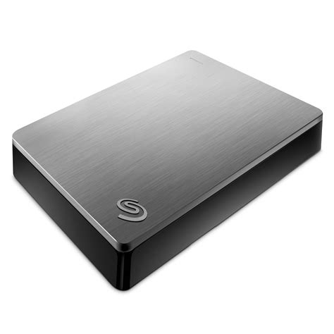 seagate tb backup  portable hard drive silver stdr