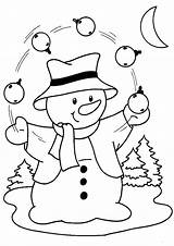 Schneemann Zum Basteln Kindern Mit sketch template