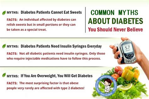 7 common myths and misconceptions about diabetes you should never