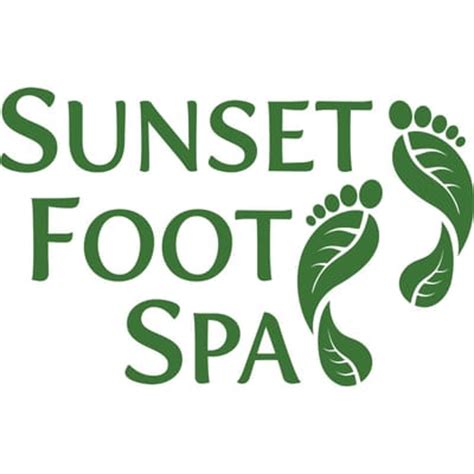 sunset foot spa logo yelp