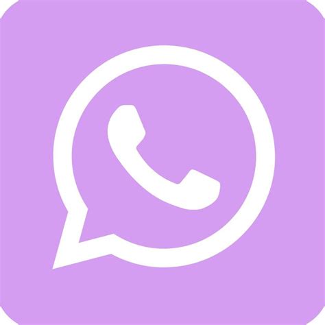 icon lilac whatsapp em  icones