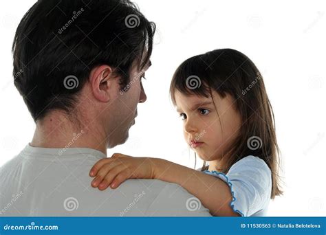 girl   father stock  image
