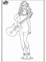 Swift Taylor Coloring Pages Printable Music Sheets Funnycoloring Color Celebrities Colouring Party Print Kids Getcolorings Star Birthday Adults Popular Advertisement sketch template