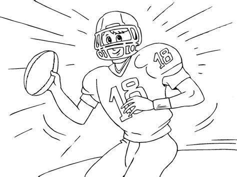 football coloring page sports coloring pages football coloring pages