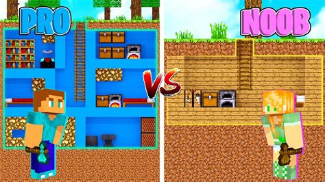 Minecraft Alex Vs Steve Secret Underground House In