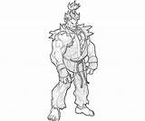 Akuma Coloring Pages Capcom Marvel Vs Fighter Street Terror Template sketch template