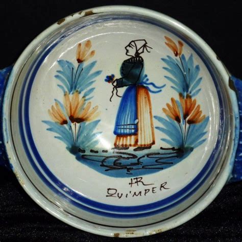love collecting quimper faience pottery images  pinterest quimper pottery