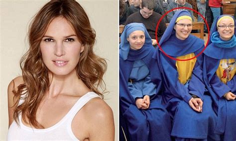 spanish model olalla oliveros quits to become a nun