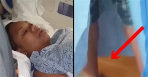 mom in labor thinks doctor is acting strange then she