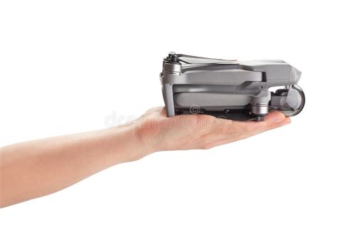 drone  hand stock image image  digital sensor