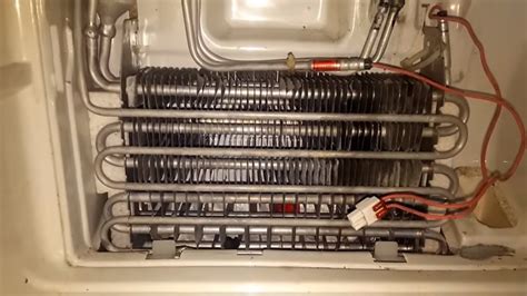 repair leaked refrigerators evaporator coil youtube