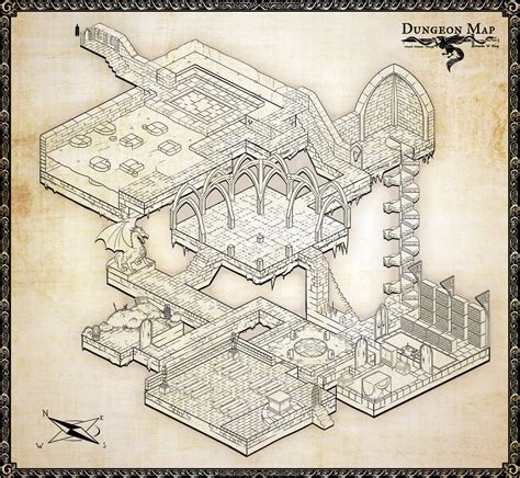 print  play dungeon map juegos roll write