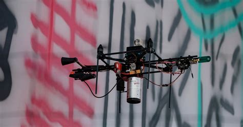 drones   splash spray painting crowdsourced graffiti cnet