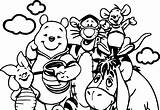 Winnie Pooh Coloring Outdoor Wecoloringpage Pages sketch template