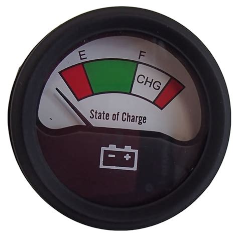 meter gauge  volt battery charge indicator   golf carts walmartcom