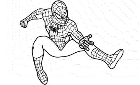 spiderman coloring pages paint printable kids colouring pages