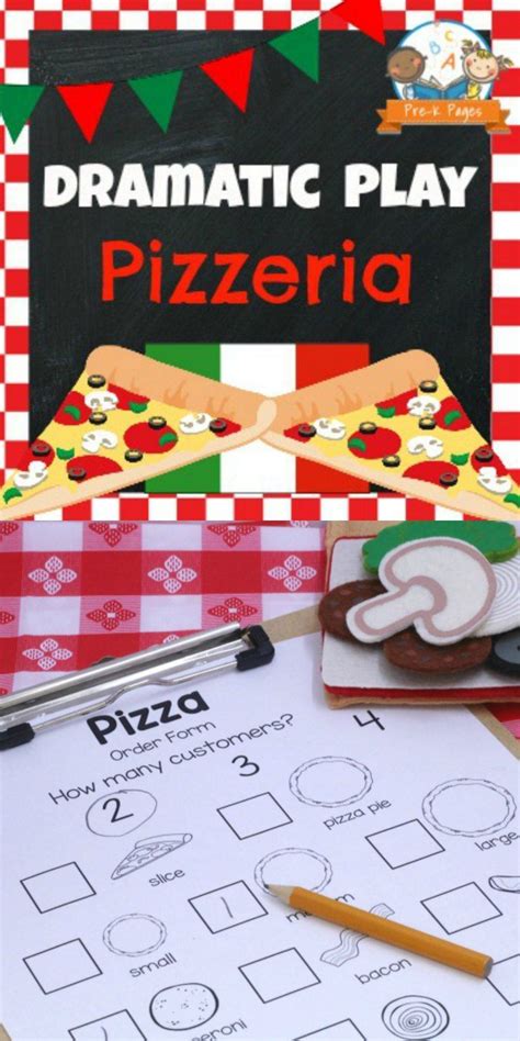 dramatic play pizza shop pre k pages dramatic play play pizza shop
