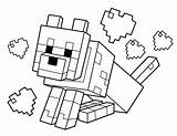 Minecraft Coloring Pages Printables Kids sketch template