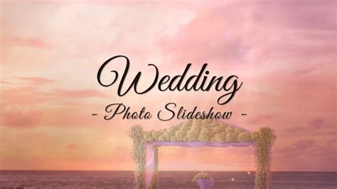 wedding slideshow youtube