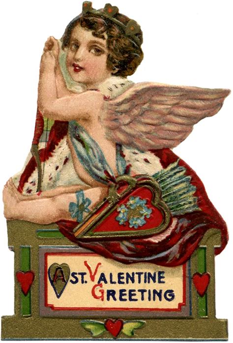 St Valentine Cupid Image The Graphics Fairy