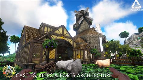steam workshop castles   forts medieval architecture ark survival evolved bases