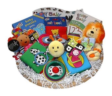 baby toys gift basket ideas