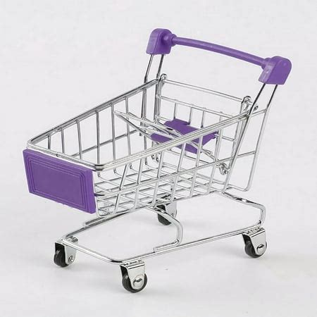 joywa creative supermarket mini shopping cart trolley metal simulation kid toy purple walmart