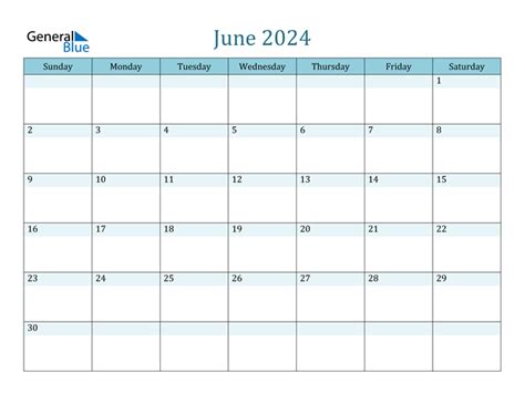 june  printable calendar printable blank world