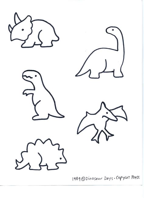 dinosaur template   dinosaur template png images