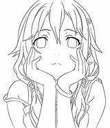 Lineart Inori Yuzuriha Deviantart Anime Line Drawings Manga Sketch Drawing Cliparts Linearts Sketches Cool Clipart Dark Base Library Digital Attribution sketch template