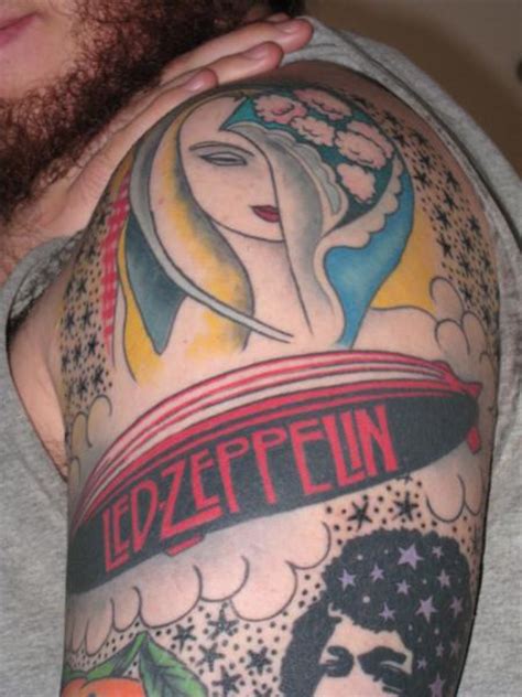 led zeppelin tattoos