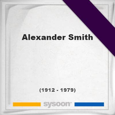 alexander smith     grave en