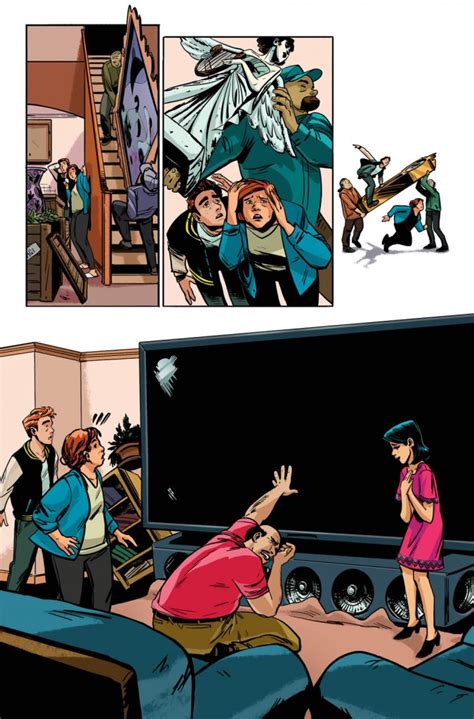 get a first look inside archie 9 as veronica turns the andrews household upside down archie