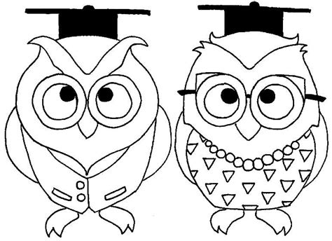 graduation owls original  modacephalopoda  deviantart coloring