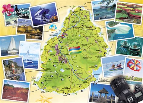 cartes de ile maurice cartes typographiques detaillees des villes de ile maurice