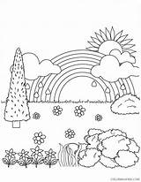 Coloring Nature Pages Coloring4free Children Related Posts sketch template