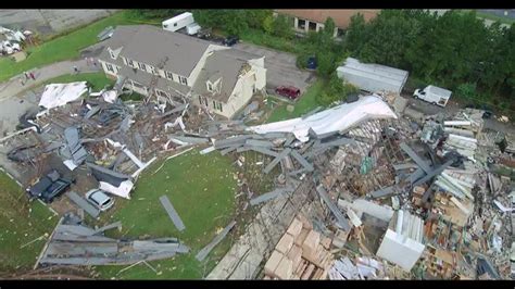 drone footage  tornado  virginia