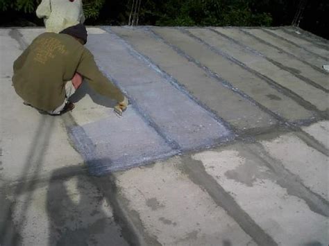 pemasangan waterproofing  atap beton panel lantai