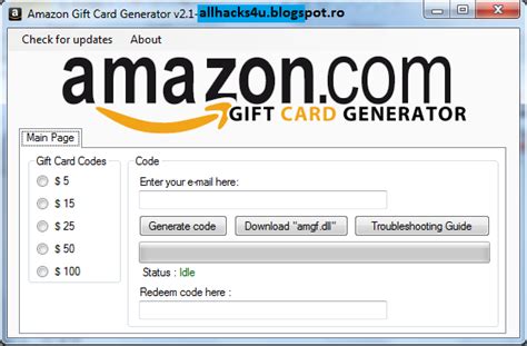 amazon gift card code generator   hacks
