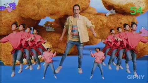 chicken nuggets dancing by originals find and share on giphy