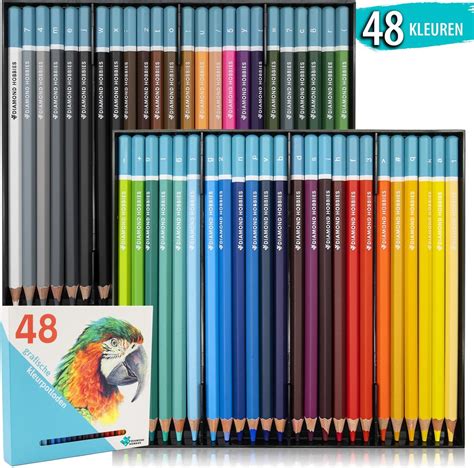 kleurpotloden voor volwassenen van diamond hobbies  kleuren kleuren op nummer potloden