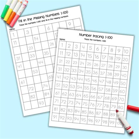 number tracing worksheets    kidsworksheetfun   images